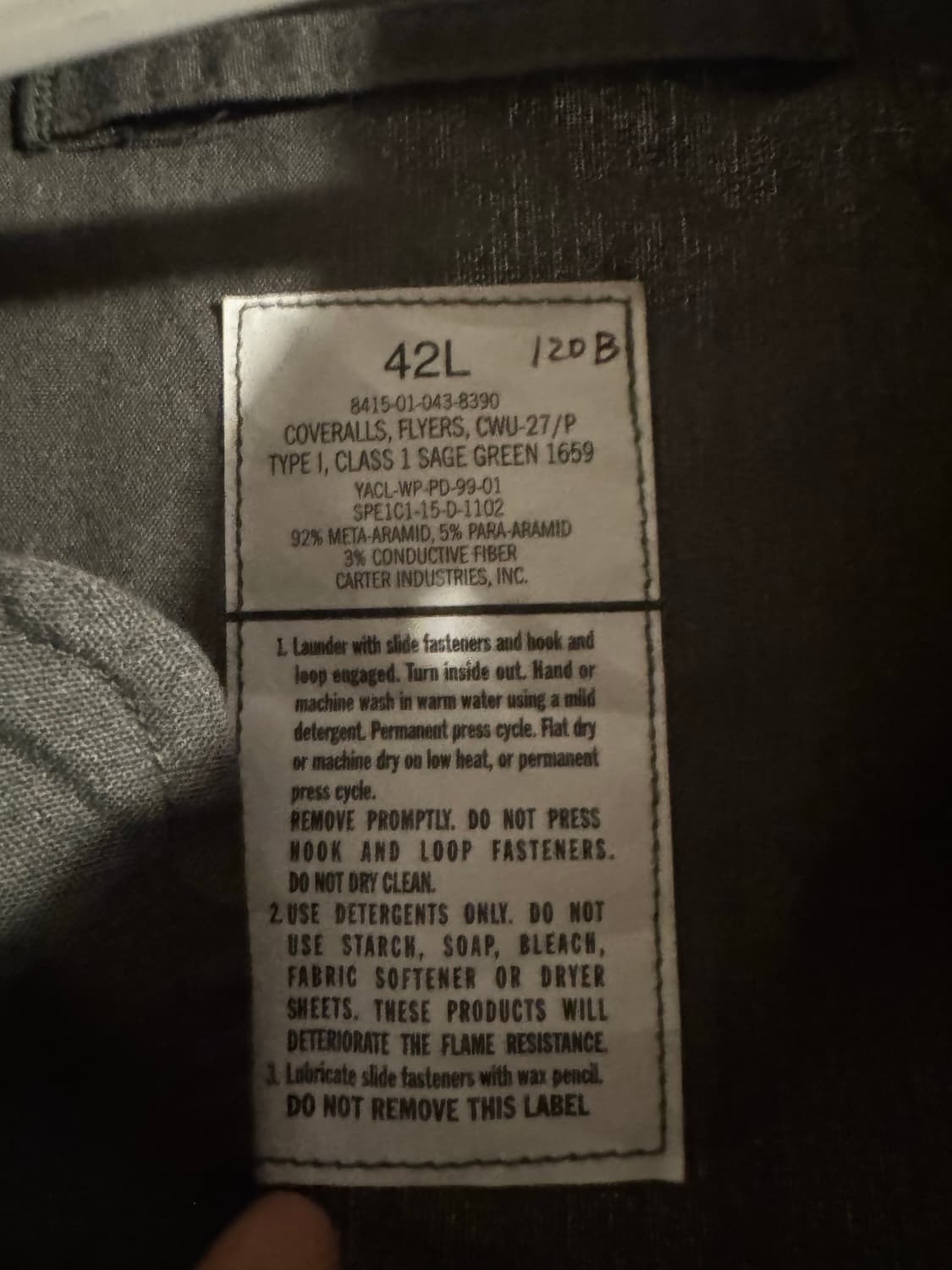 USA ARMY JUMPSUITS 상품이미지6