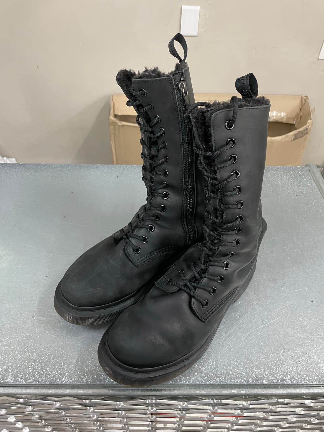 닥터마틴 1914 코벌트 톨 블랙 uk6 상품이미지2