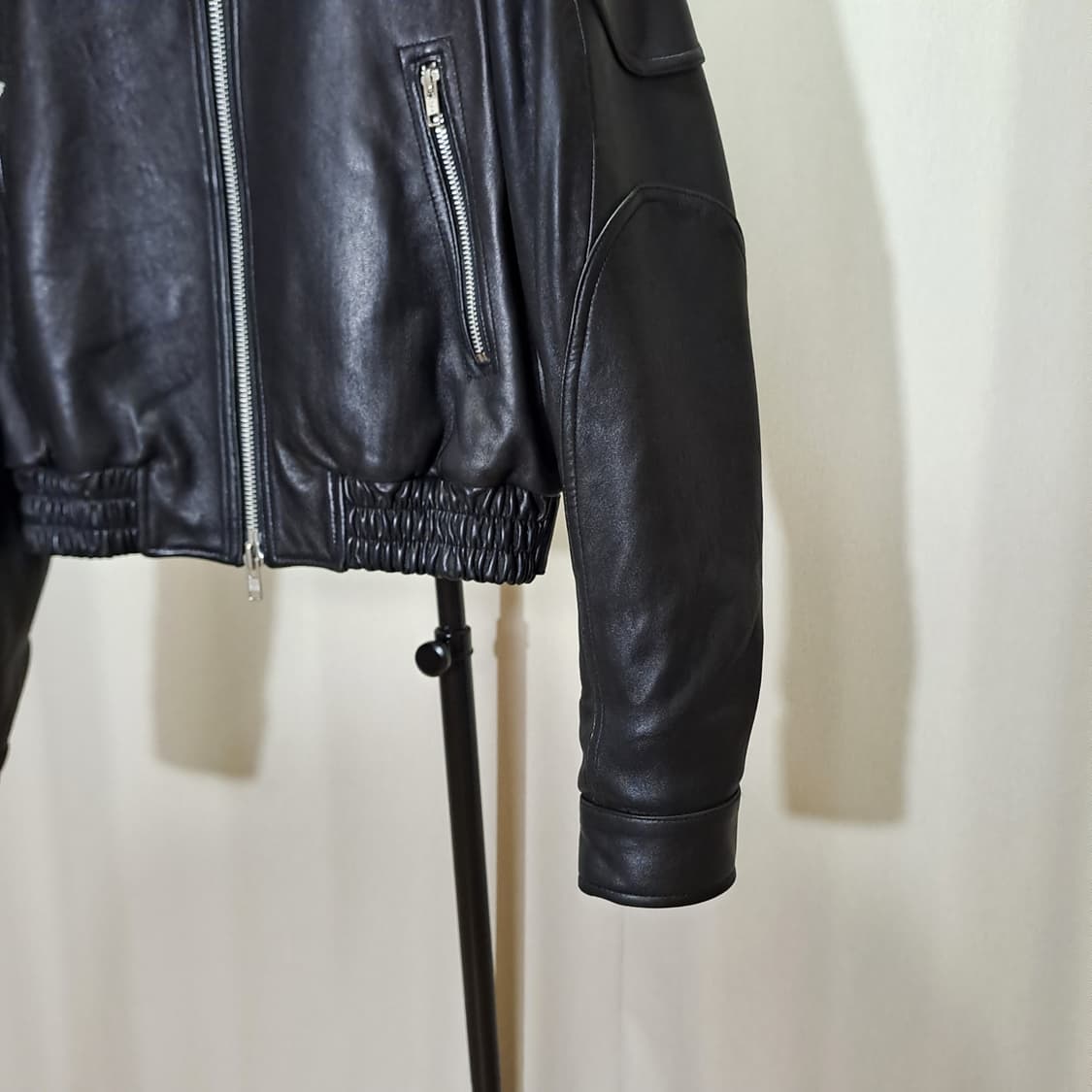 (택포) 아트오브필드 투바투 크롭 양가죽자켓 B754 상품이미지5