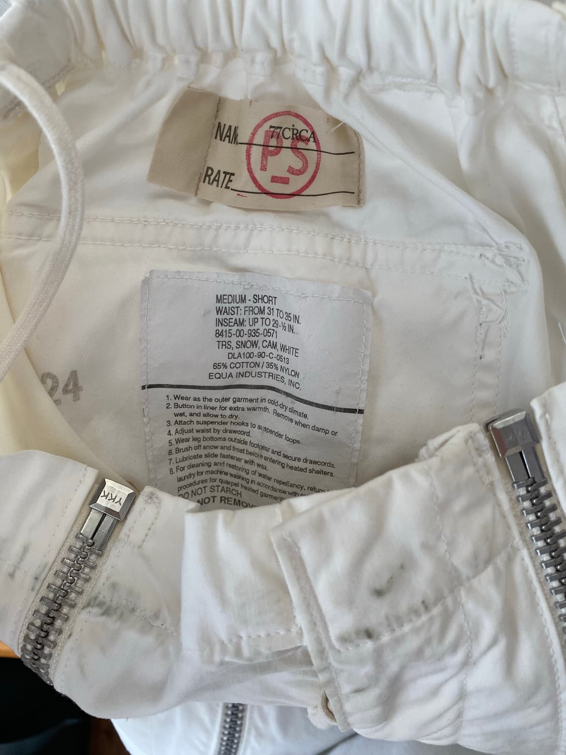 77circa snow camo over pants 상품이미지7