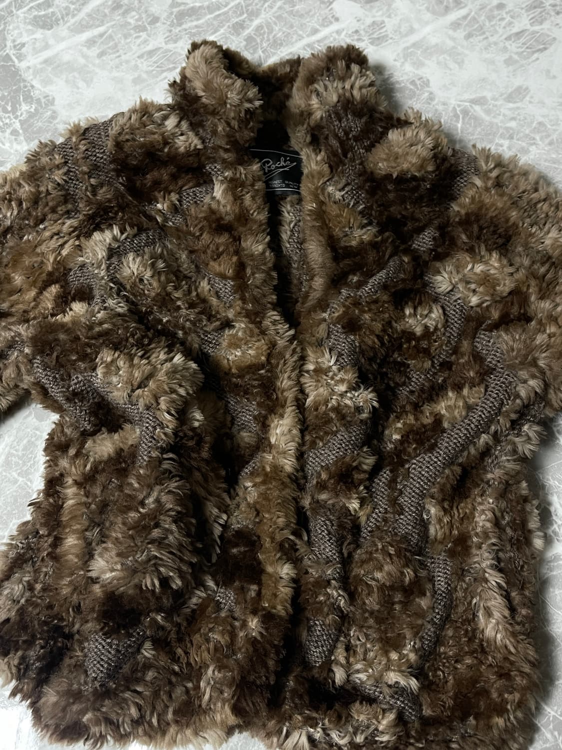 (Japanese vintage)grunge fur jacket 상품이미지5