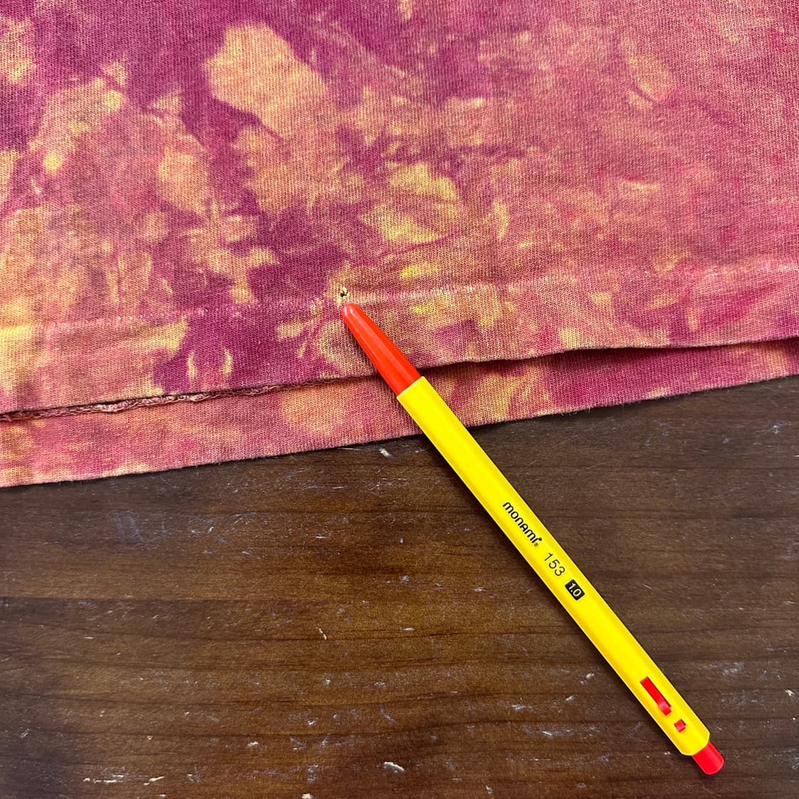 00s USA 할리데이비슨 타이다이 싱글스티치 티셔츠 L 상품이미지7