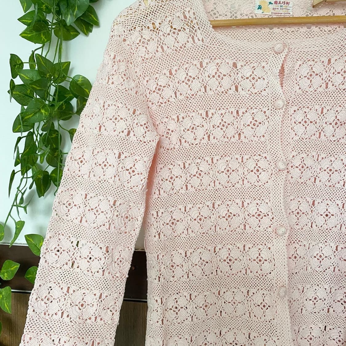 핑크 플라워 쉬폰 패치 원피스 상품이미지7