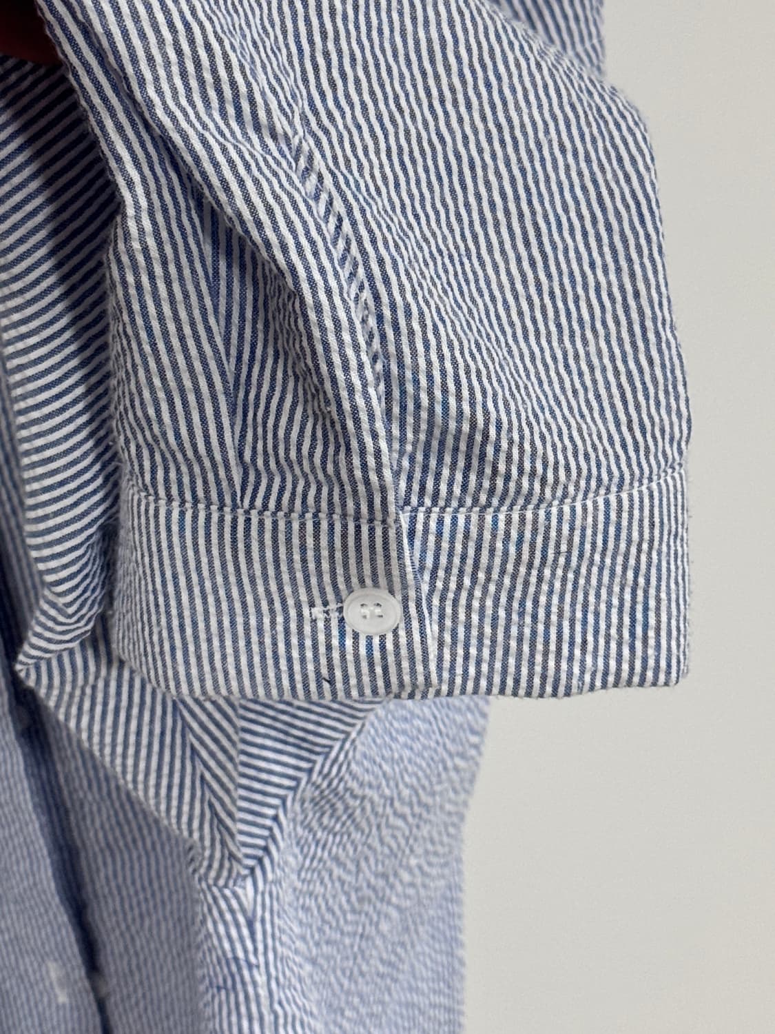 프릴리 린넨 후드 셔츠 아우터 상품이미지5