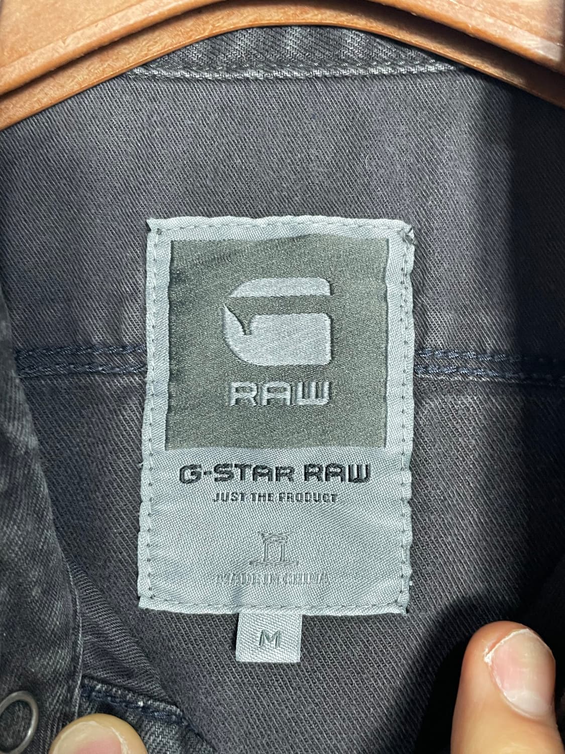 G-STAR RAW 블랙 흑청 셔츠 상품이미지2