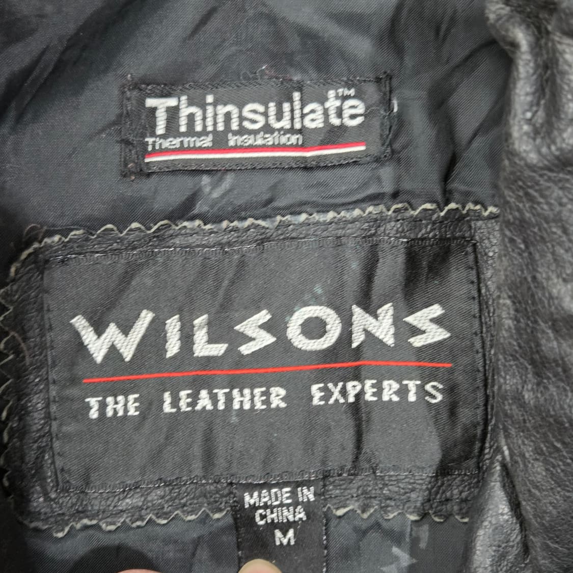 윌슨 레더자켓 s09155 상품이미지5
