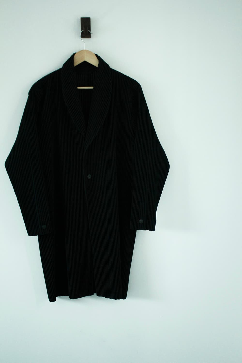 Homme Plisse Black Coat 상품이미지4