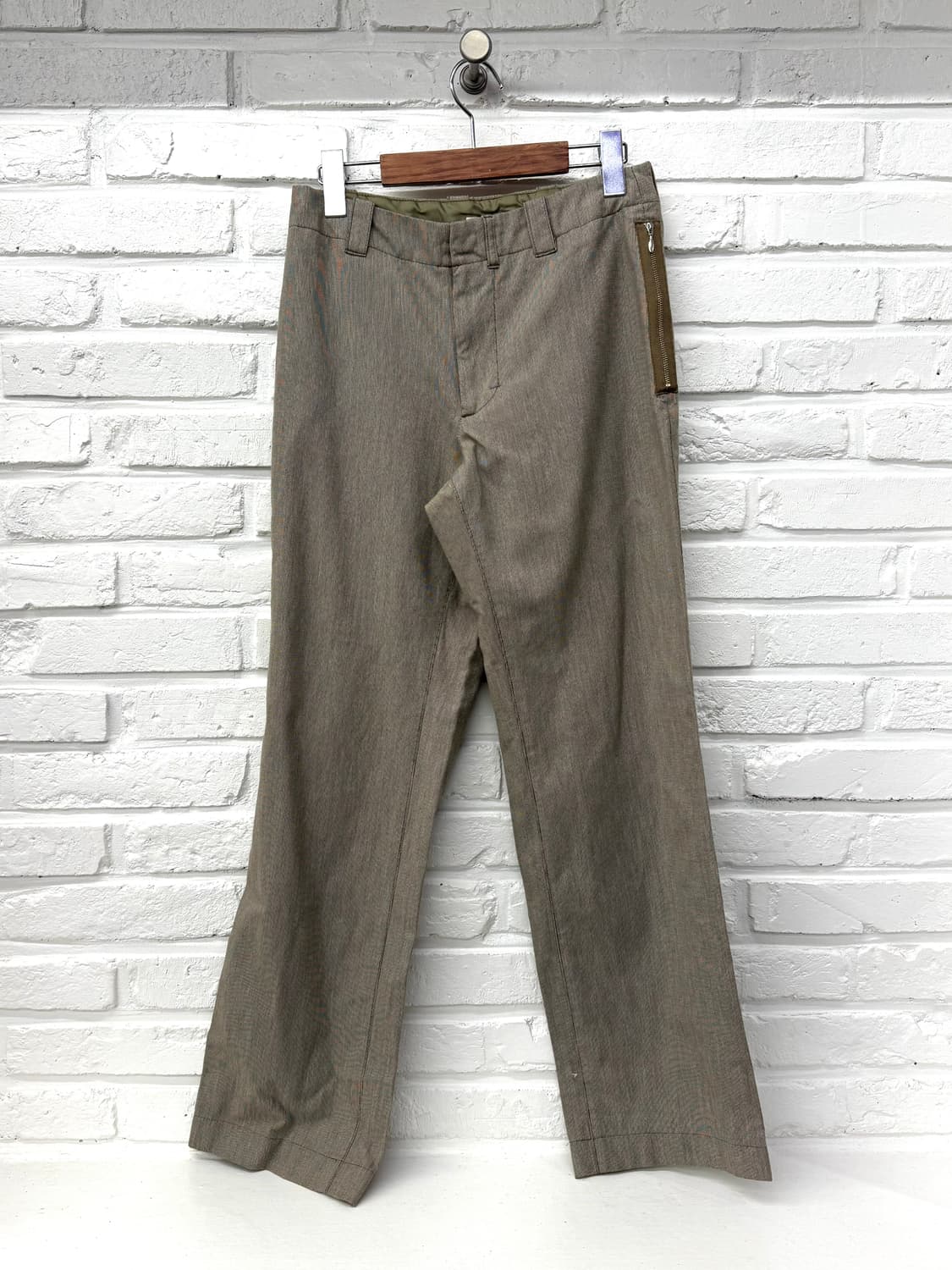 Vetements de travail 브라운 체크 슬랙스 상품이미지1