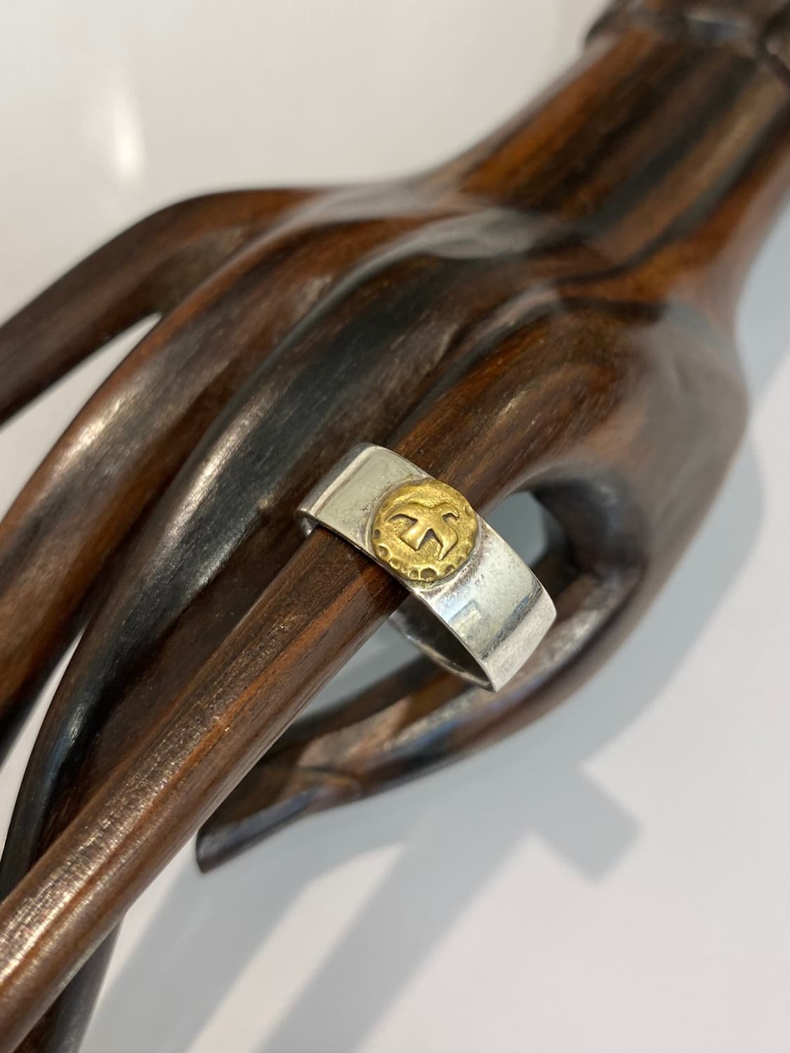 gold eagle 925silver ring 상품이미지1