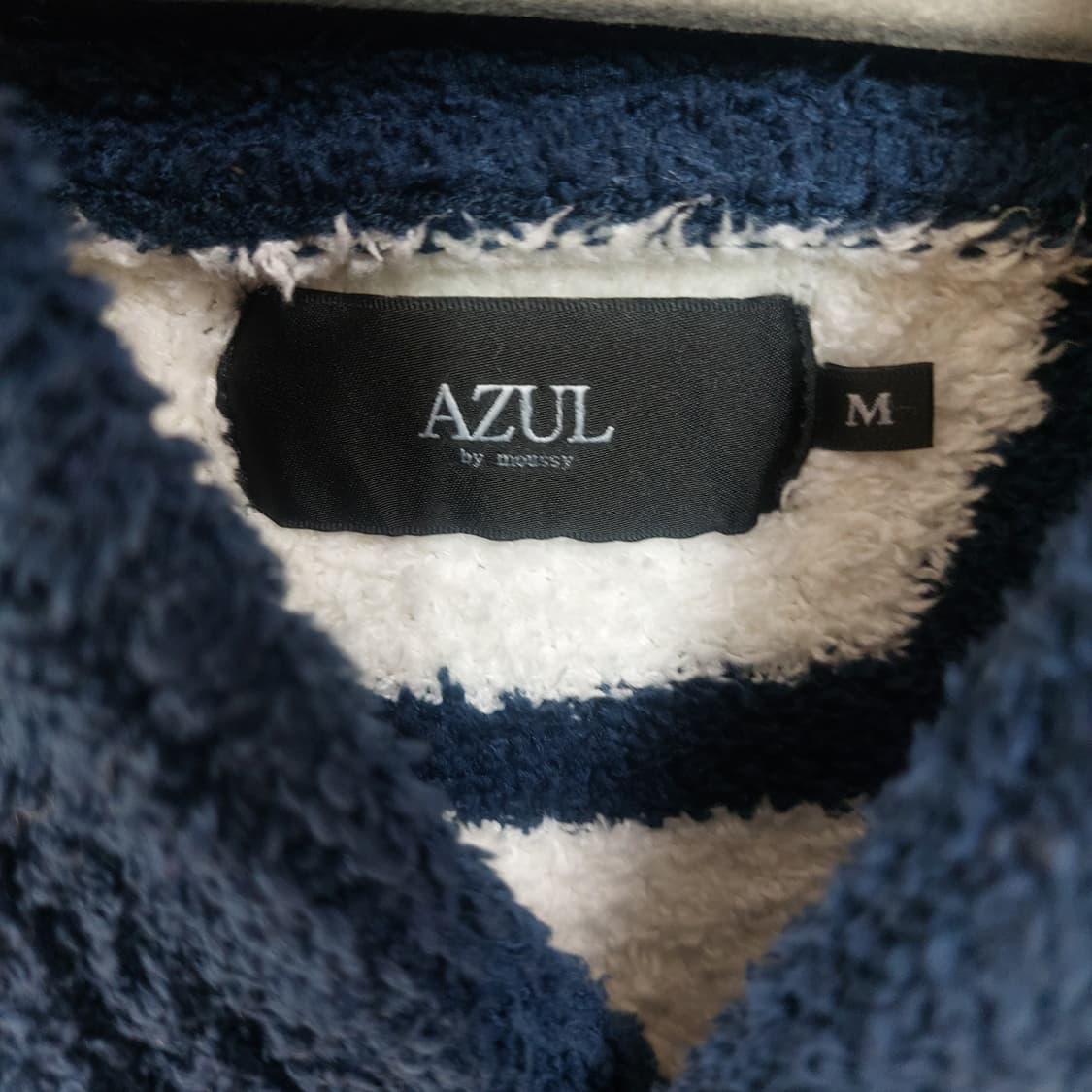 Star Pattern Navy Cardigan 상품이미지5