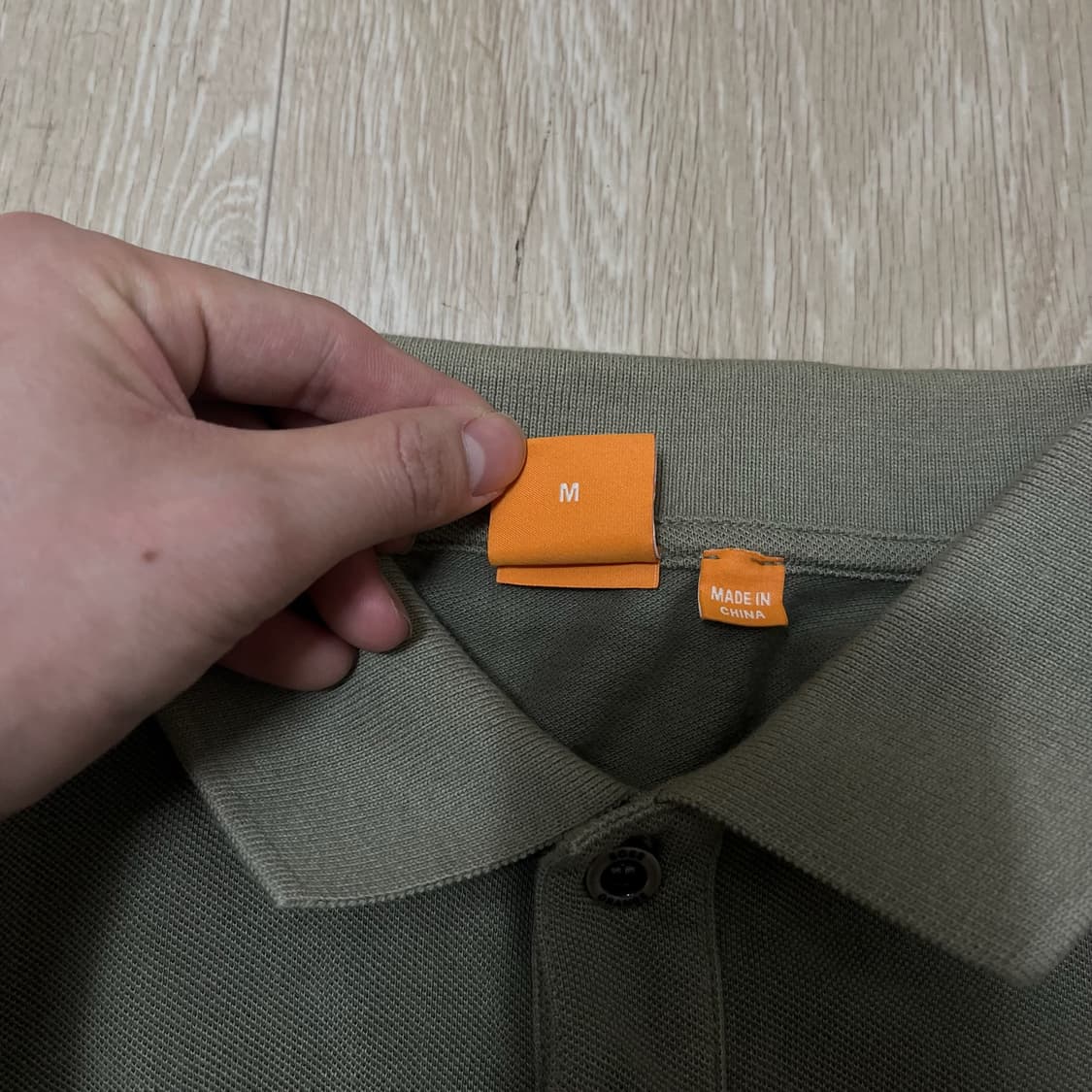 휴고 보스 클래식 로고 PK 긴팔 카라티 M/95  상품이미지6