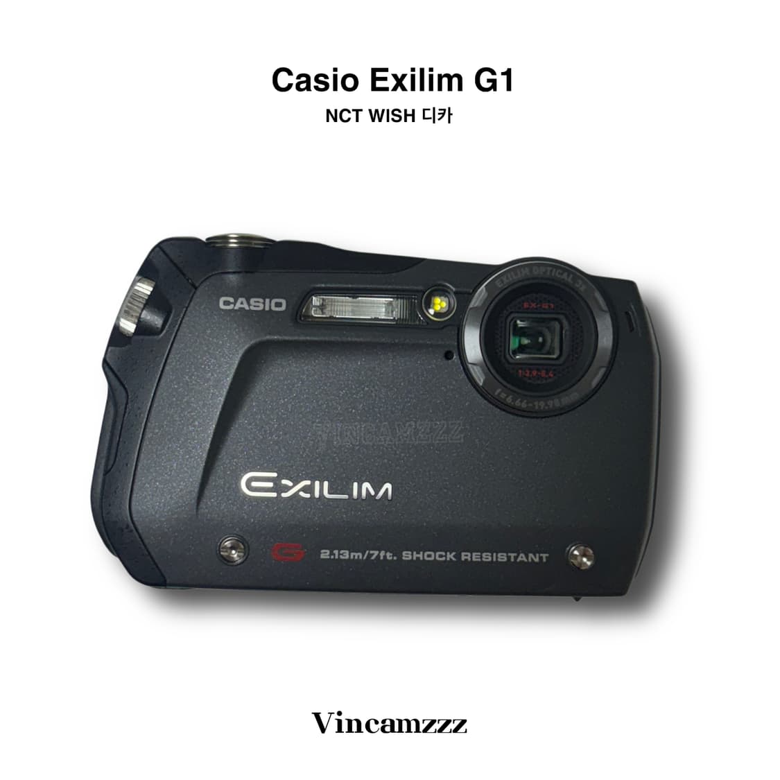 [NCT위시 디카] Casio 카시오 Exilim 엑슬림 G1 카메라 상품이미지9