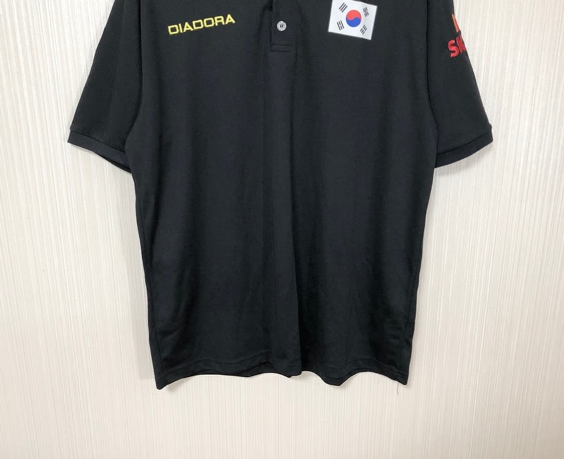 디아도라국대 국대KOREA 핸드볼국대 폴로티셔츠 105(블랙) 상품이미지3