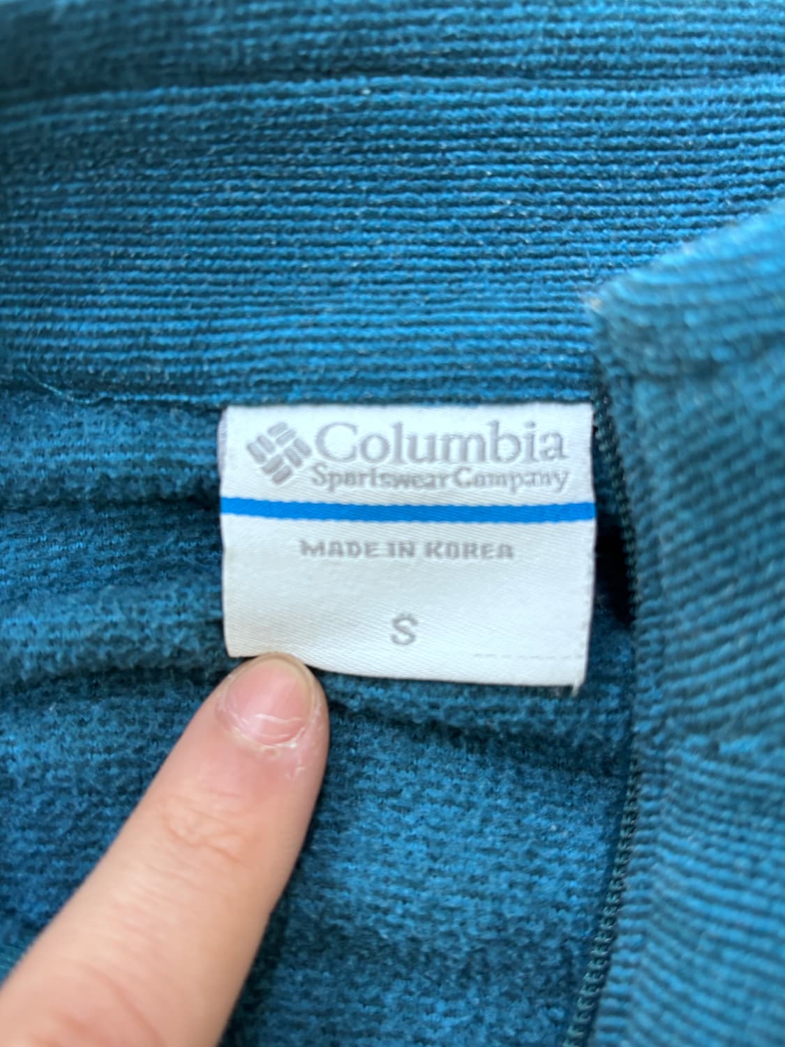 S 컬럼비아 여성용 하프 집업 티셔츠 0305E 상품이미지3