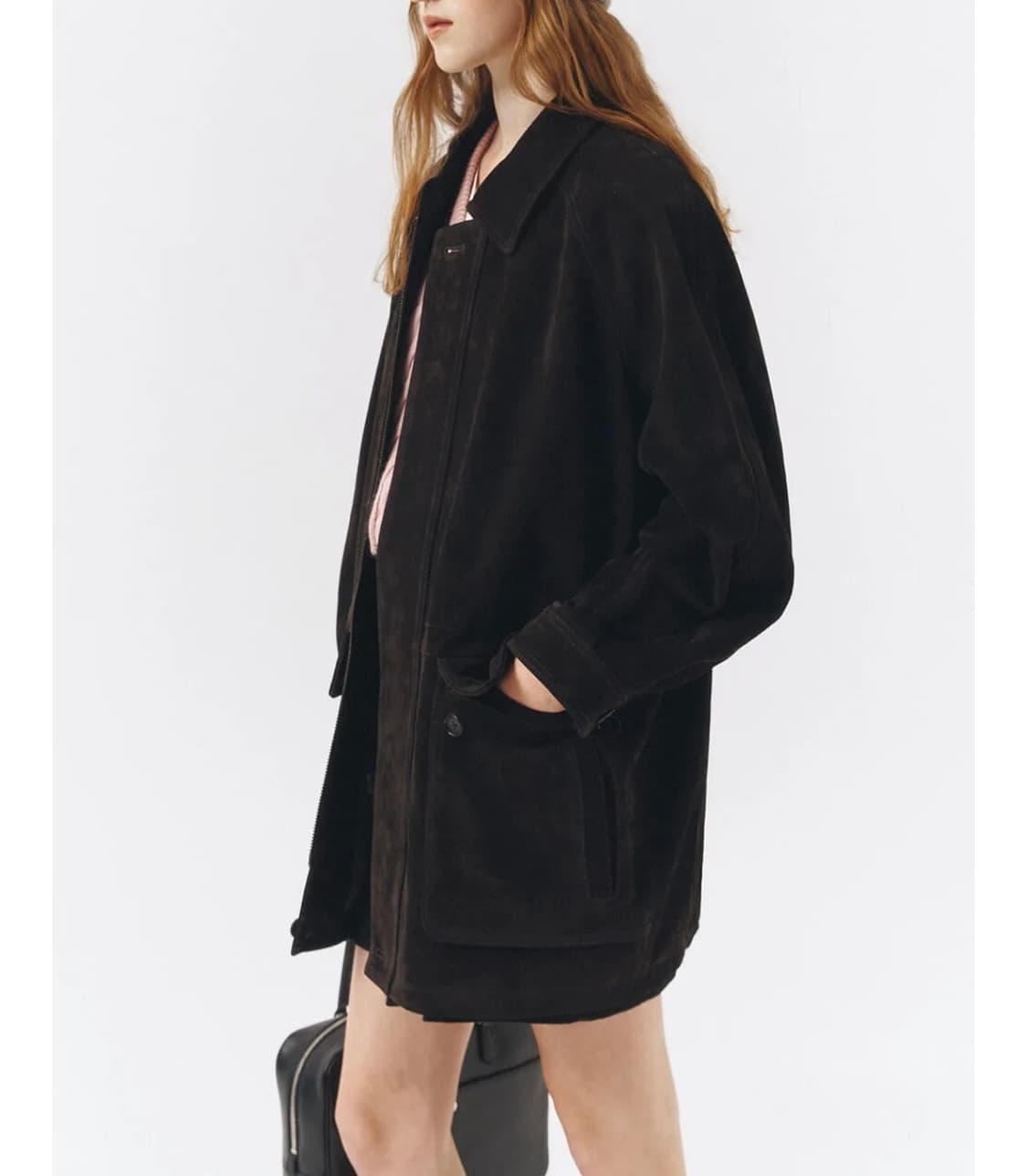 DUNST. 던스트 UNISEX LILY SUEDE HALF JACKET 상품이미지6
