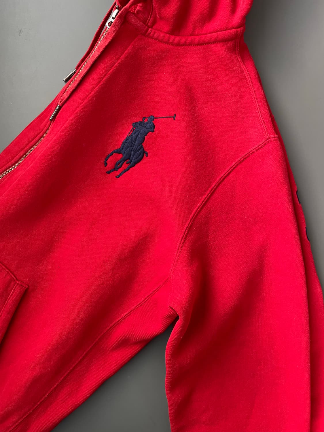 [XXL] 폴로 랄프로렌 빅포니 자수로고 후드집업 상품이미지4