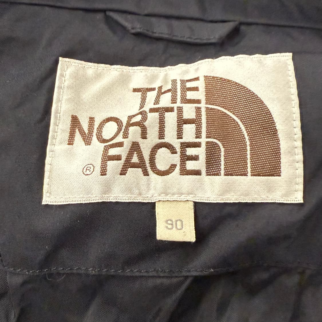 [정품/90] 노스페이스 블랙 바람막이 후드 자켓 b15 상품이미지5