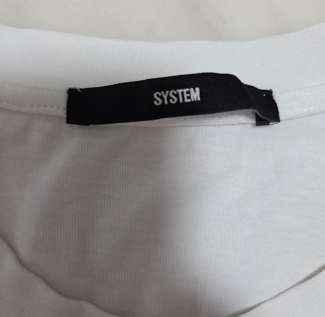 시스템옴므 DEAN 패치 반팔 티셔츠 상품이미지4