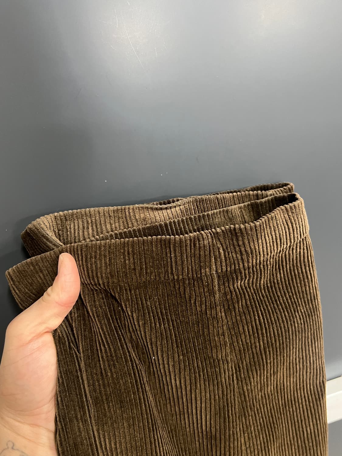 Polo Ralph Lauren 브라운 코듀로이 와이드핏 팬츠 상품이미지6