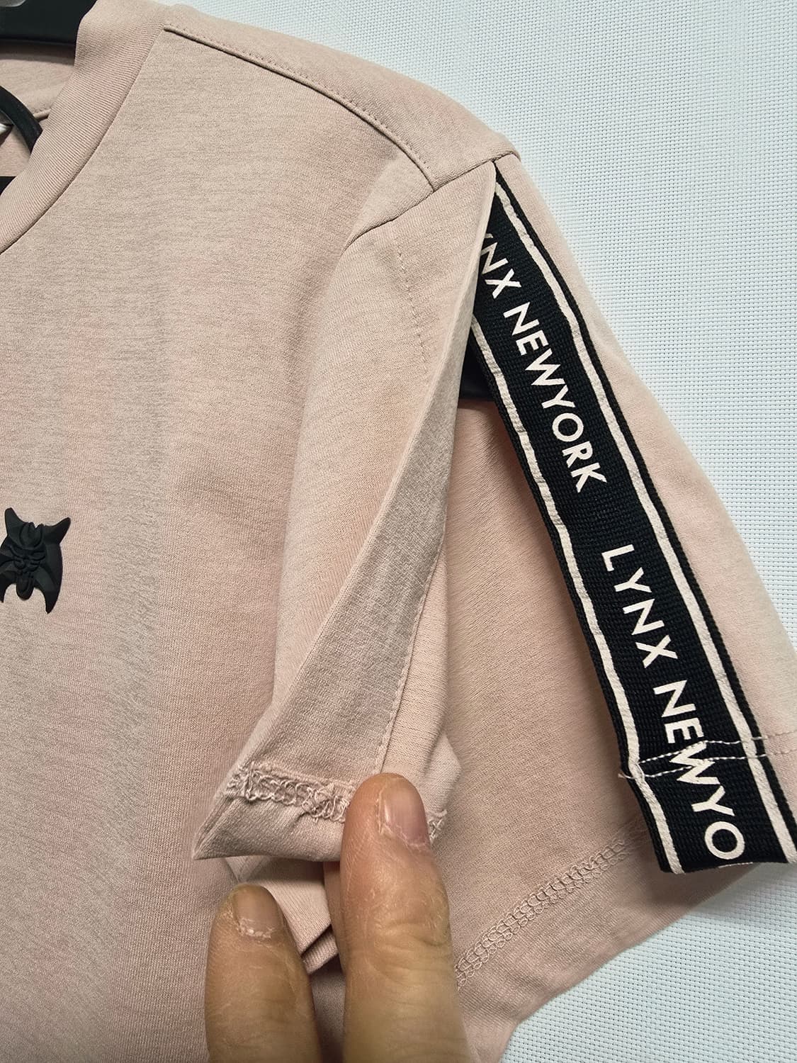 LYNX 배색 반팔 티셔츠90 상품이미지3