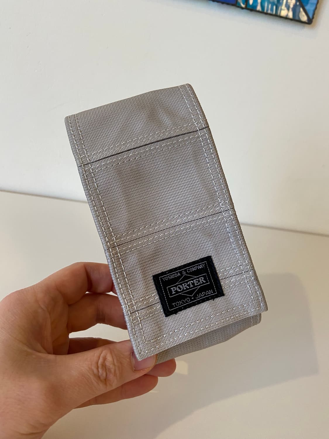 요시다포터 라이트그레이 멀티케이스 상품이미지5