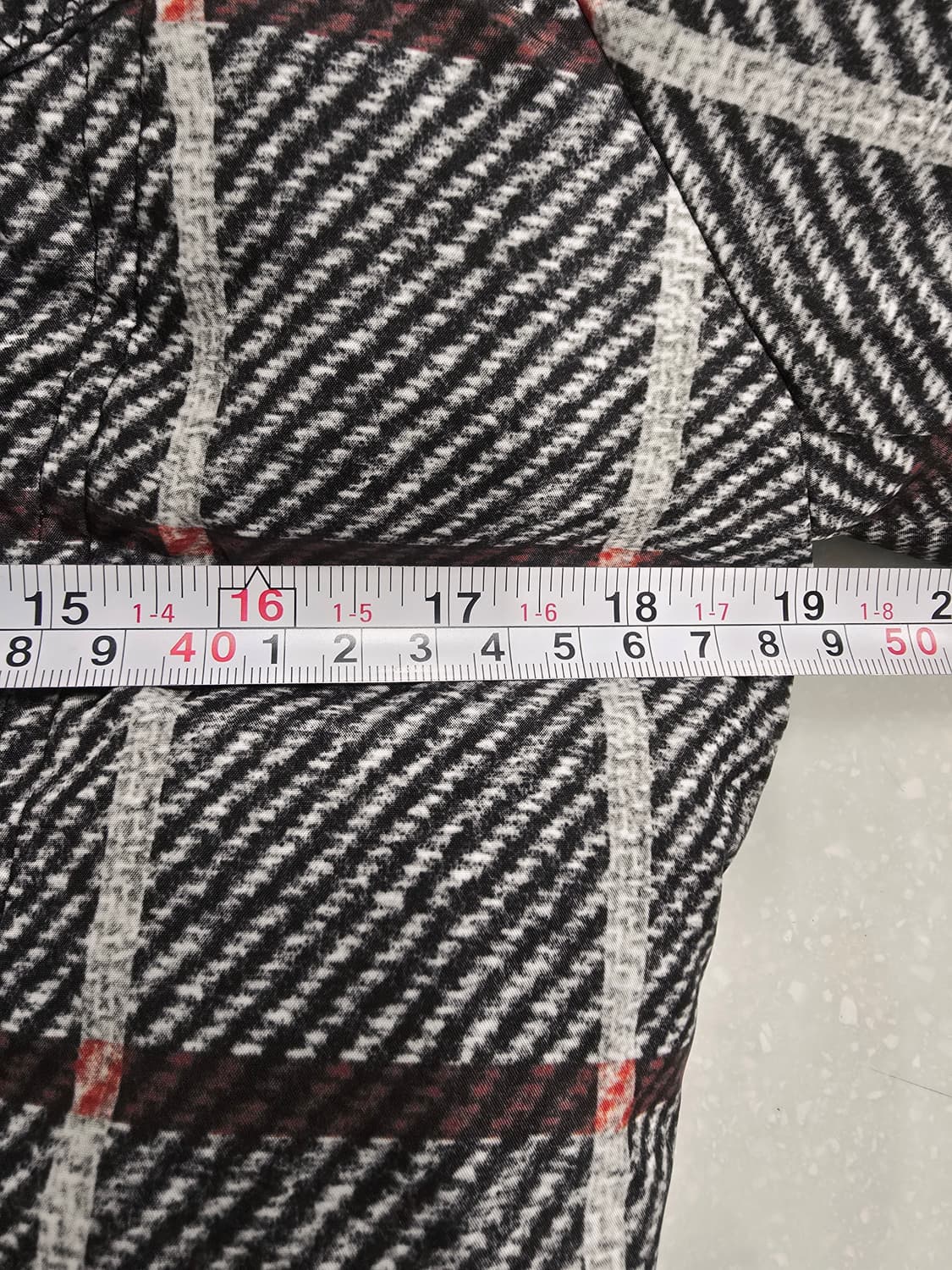 조이너스 체크 폭스퍼후드 다운패딩 점퍼66 상품이미지8