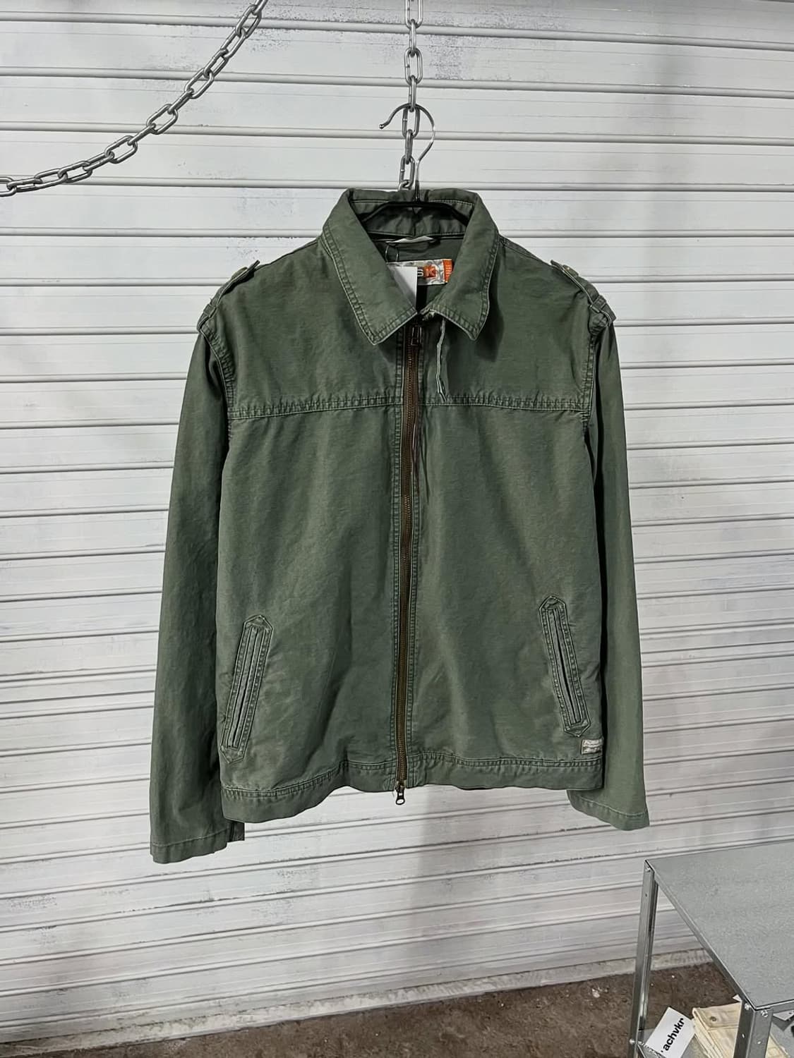 RUSSK 2way zip work jacket 상품이미지2