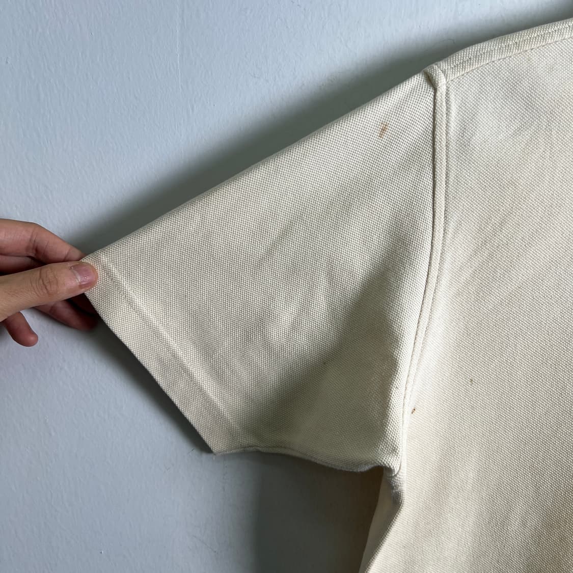 버버리 노바 체크 카라 반팔 폴로 셔츠 L 상품이미지7