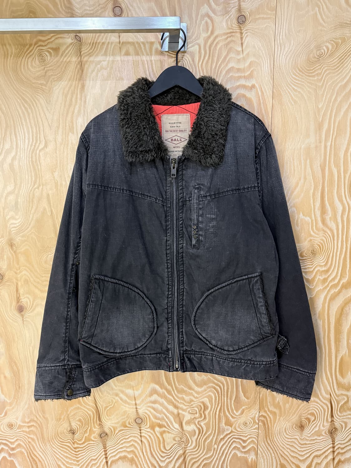 볼 퍼카라 워시드 자켓 상품이미지2