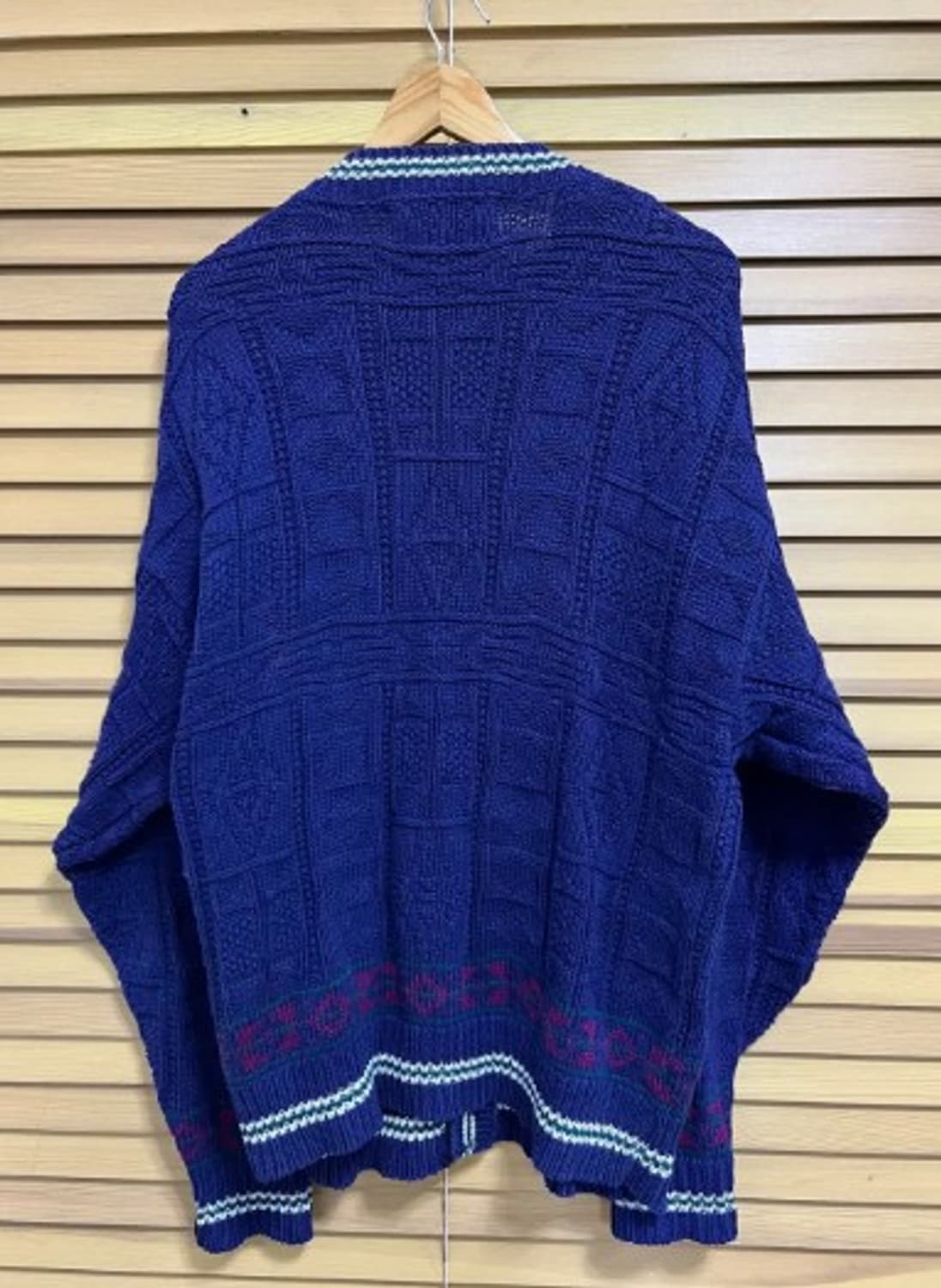 수입) SHENANDOAH 남성 오버핏니트가디건 made in USA 상품이미지3