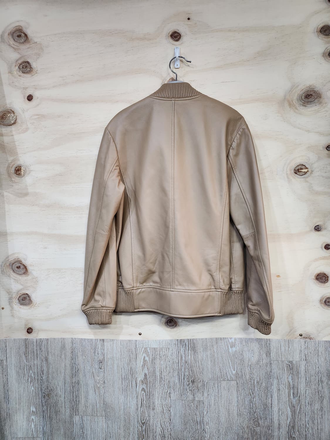 619 로보 양가죽 봄버 자켓 상품이미지2