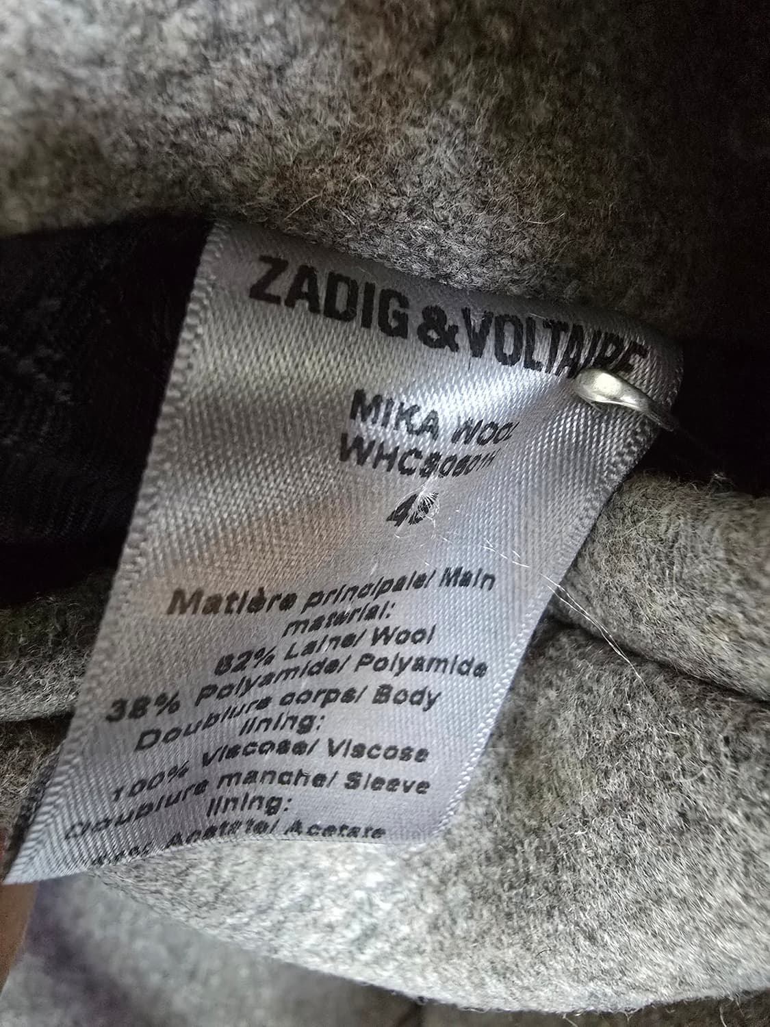 ZADIG&VOLTAIRE 더블 코트 (2113) 상품이미지4