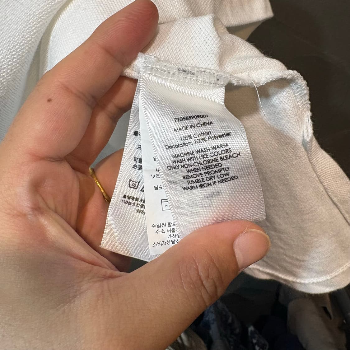 [L] POLO 폴로 랄프로렌 USA 반팔 카라티 상품이미지6