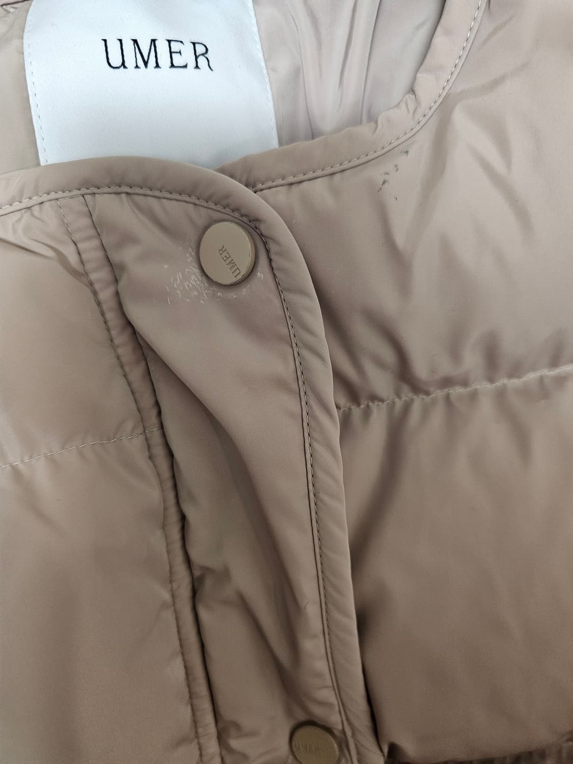 UMER 유메르 구스다운 아델 숏 패딩 상품이미지6