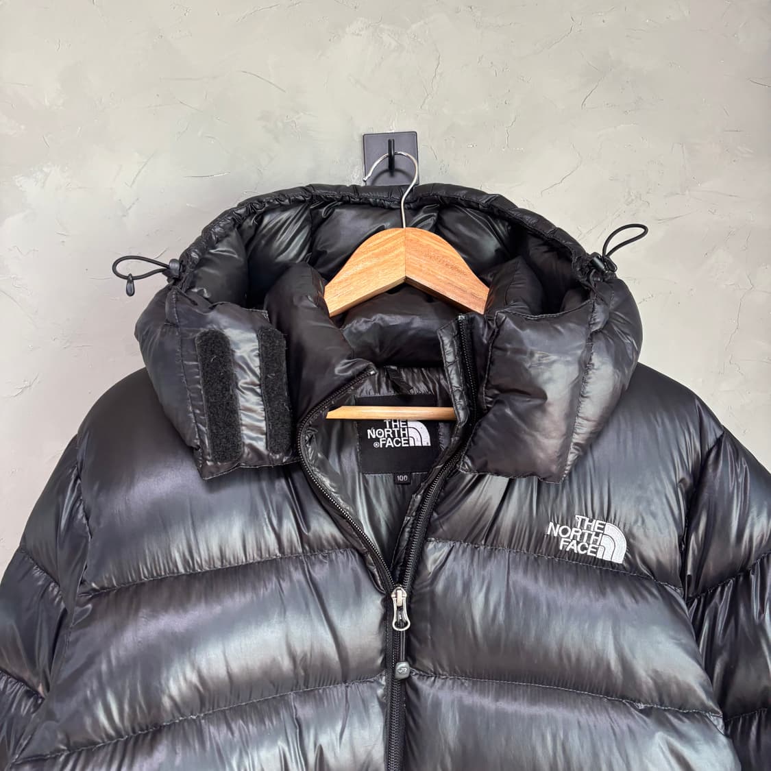 노스페이스 700 퍼택스 구스다운 패딩 검정 상품이미지2