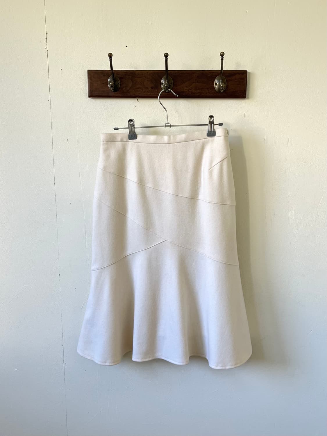 japan vtg 캐시미어 스커트 상품이미지3