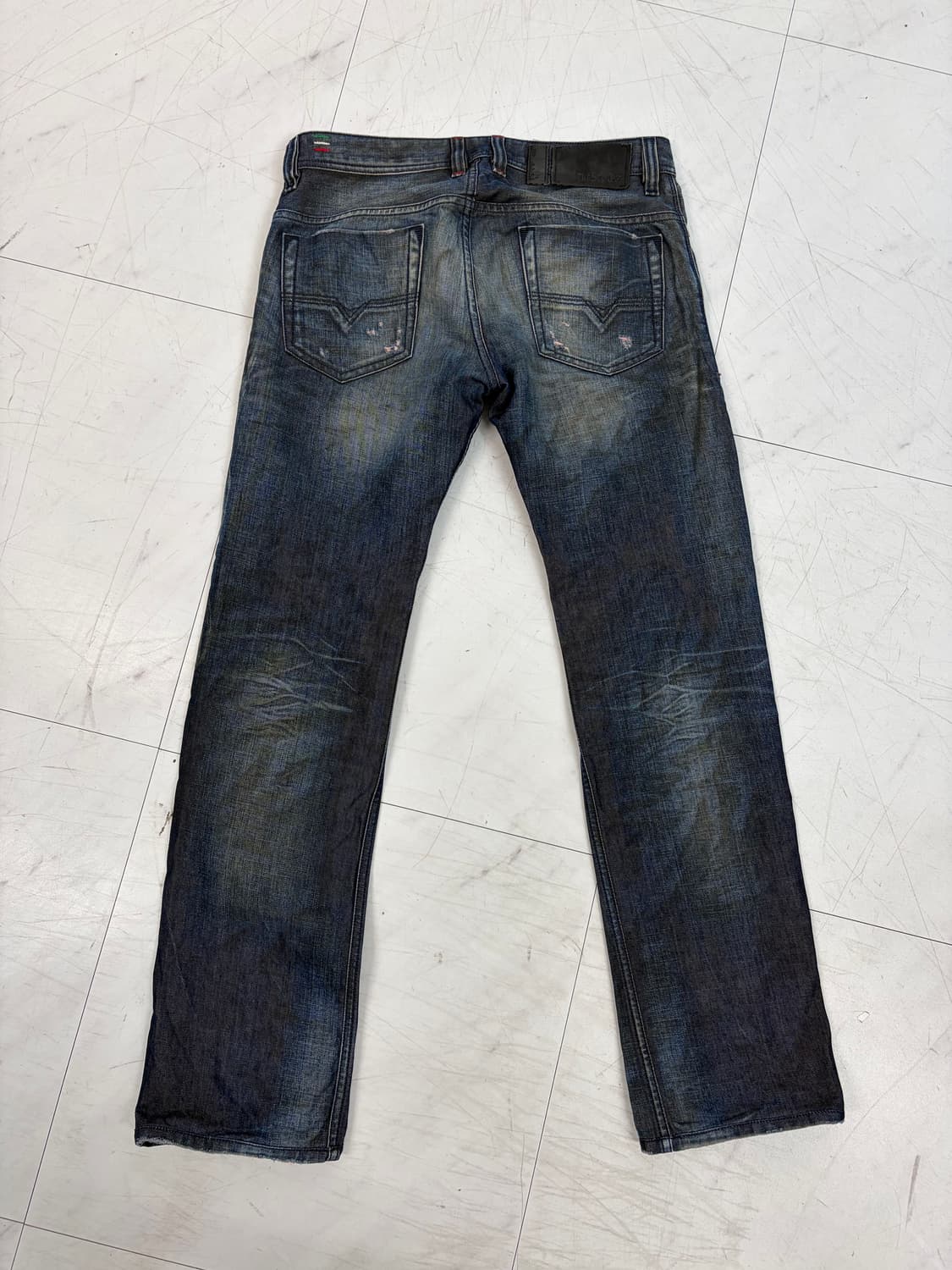 a604) 30 디젤Diesel 더티 워싱 데님/청바지 상품이미지5