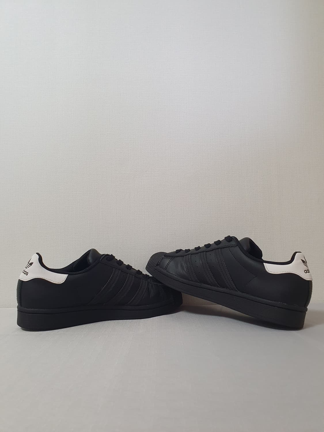 240mm / 아디다스 슈퍼스타 FV Black 상품이미지4
