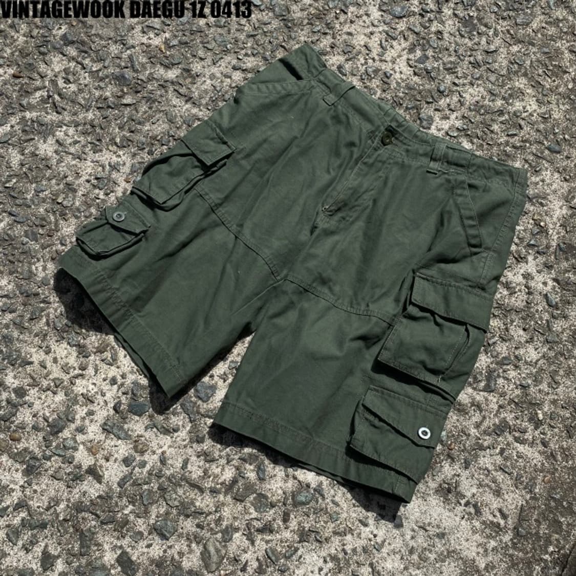 vtg 탄창 카고반바지 상품이미지1