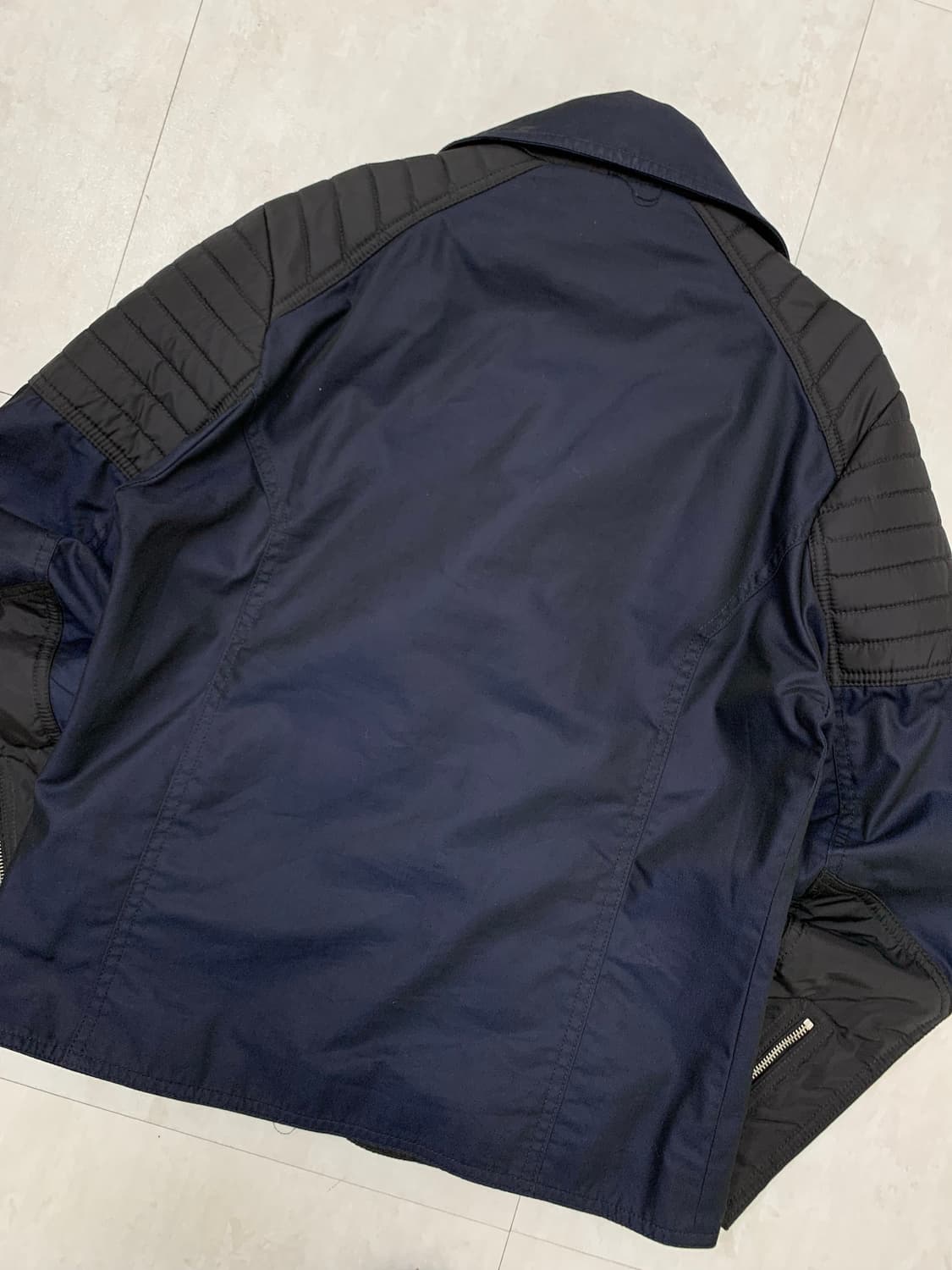 딥 네이비 바이커 자켓 #709 상품이미지5