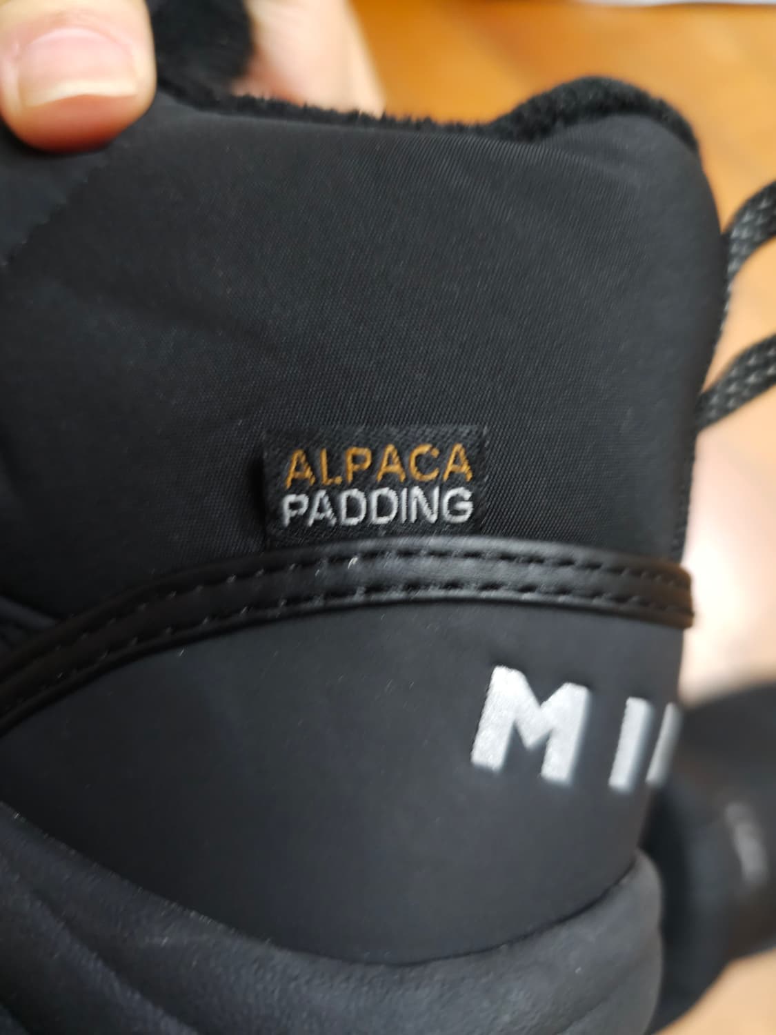 밀레 알파카 패딩 부츠 방한화 상품이미지8