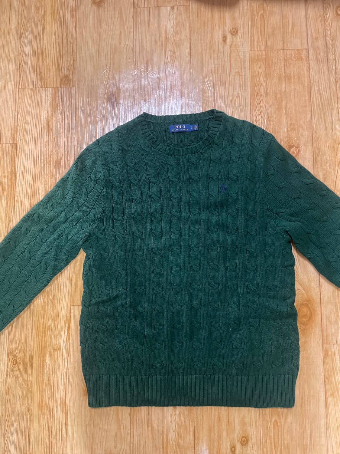 폴로 꽈베기 니트 상품이미지1