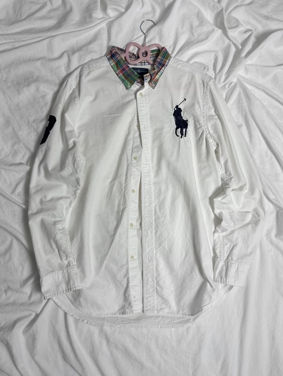 폴로 빅포니 화이트 셔츠 상품이미지1