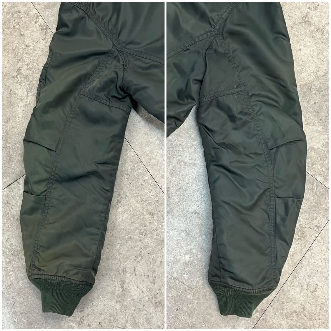 디젤 후드 퍼 봄버 자켓 카키 M #csz2360 상품이미지10