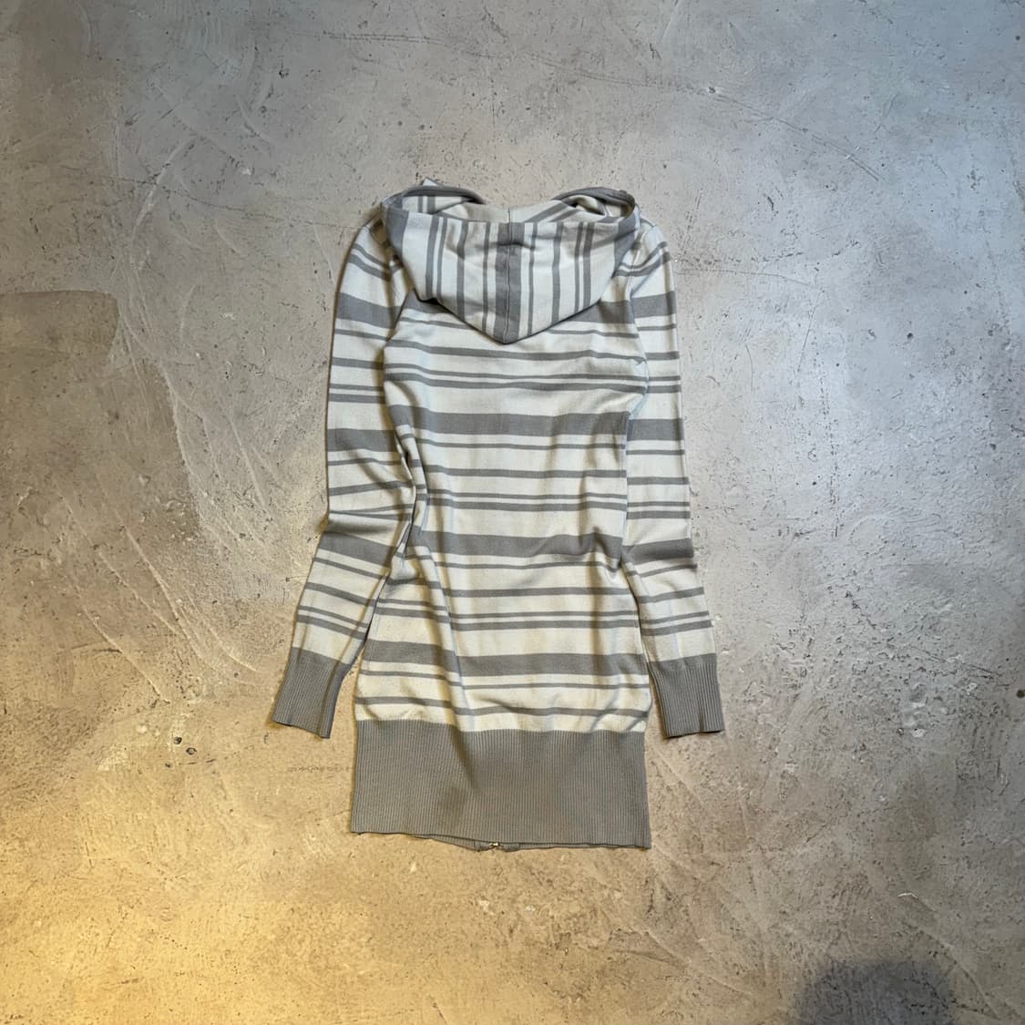 Cecil Mcbee 스트라이프 후드 원피스 집업 상품이미지8