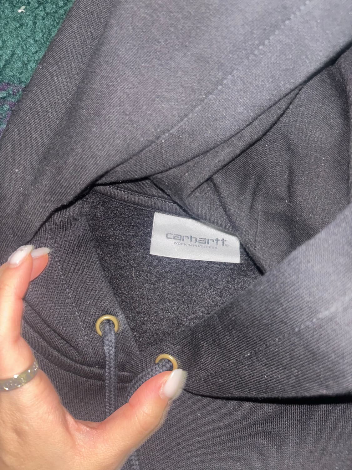 Carhartt WIP와 Pop Trading Company 콜라보 후드 상품이미지2