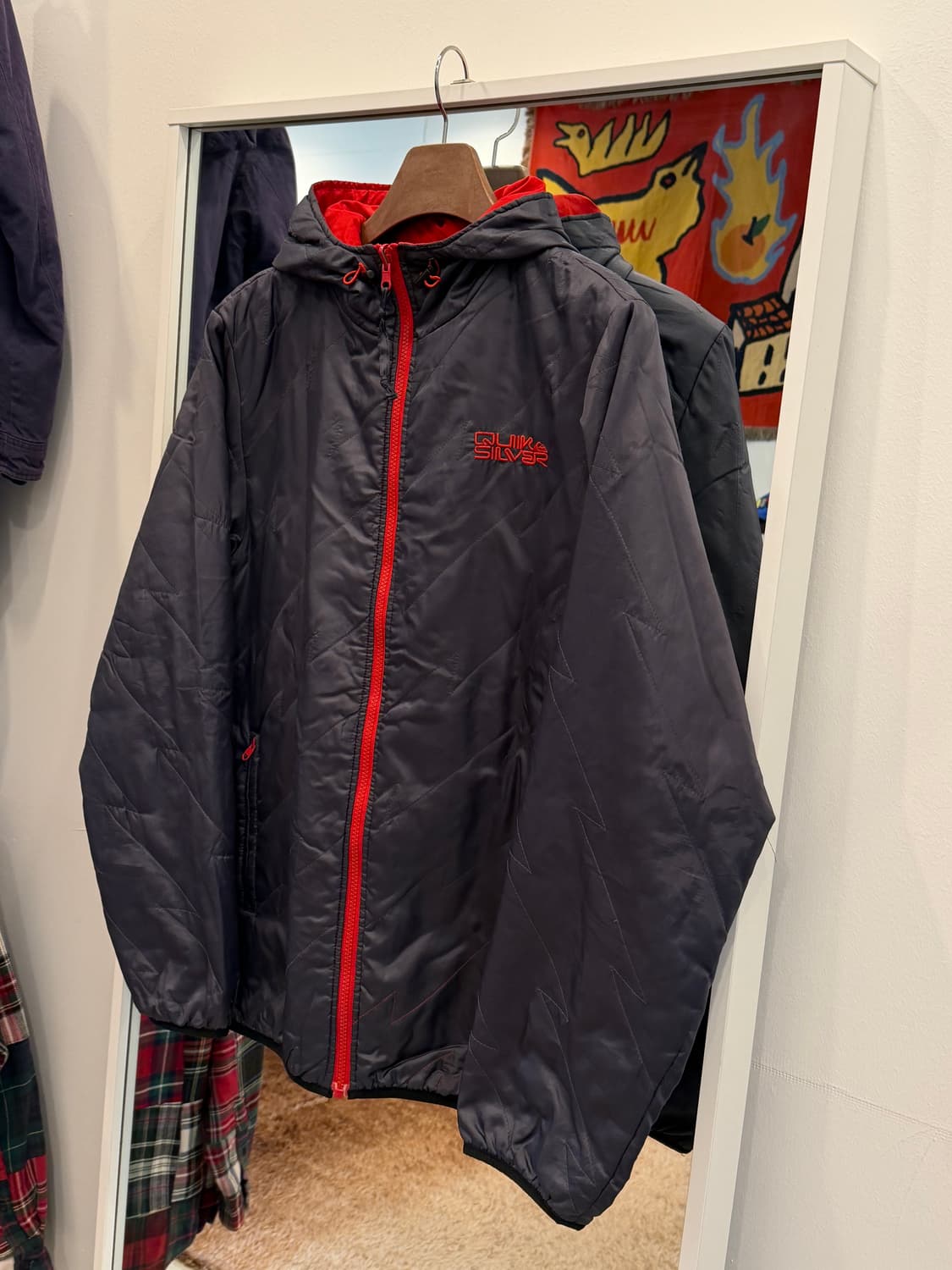 Quik Silver 퀵실버 리버서블 신슐레이트 라이트 패딩 상품이미지1