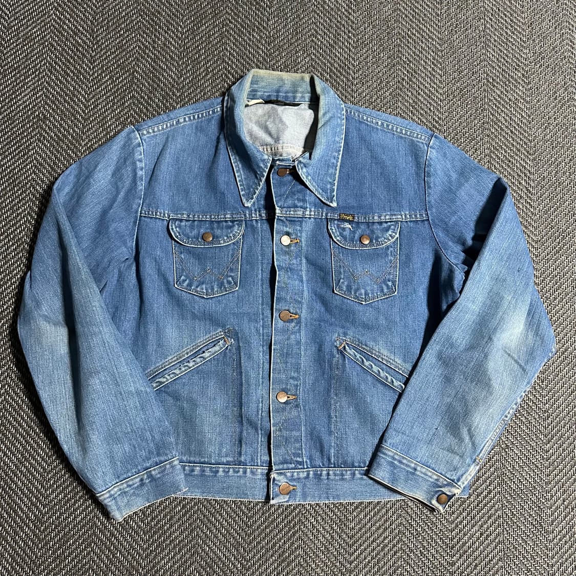 70s Wrangler 124mj 데님 자켓 상품이미지1