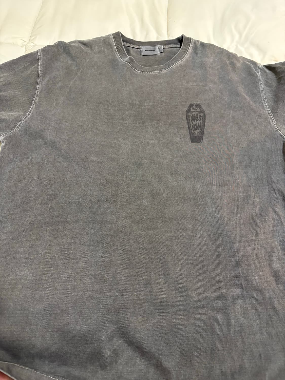 매스노운 반팔 차콜 Xl 상품이미지1