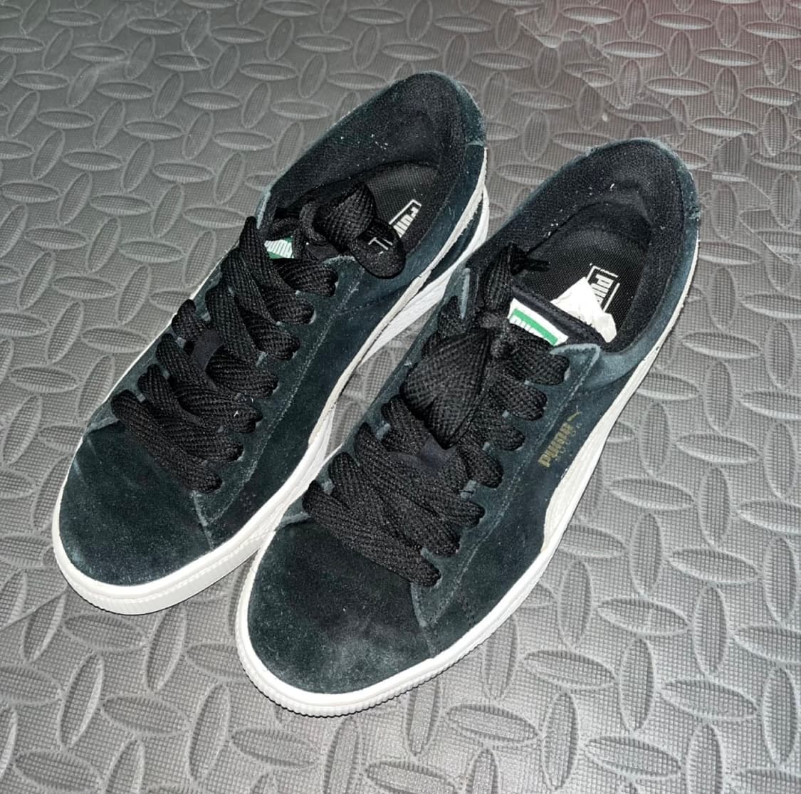 [235] 푸마 로얄 스웨이드 클래식 스니커즈 블랙 상품이미지1